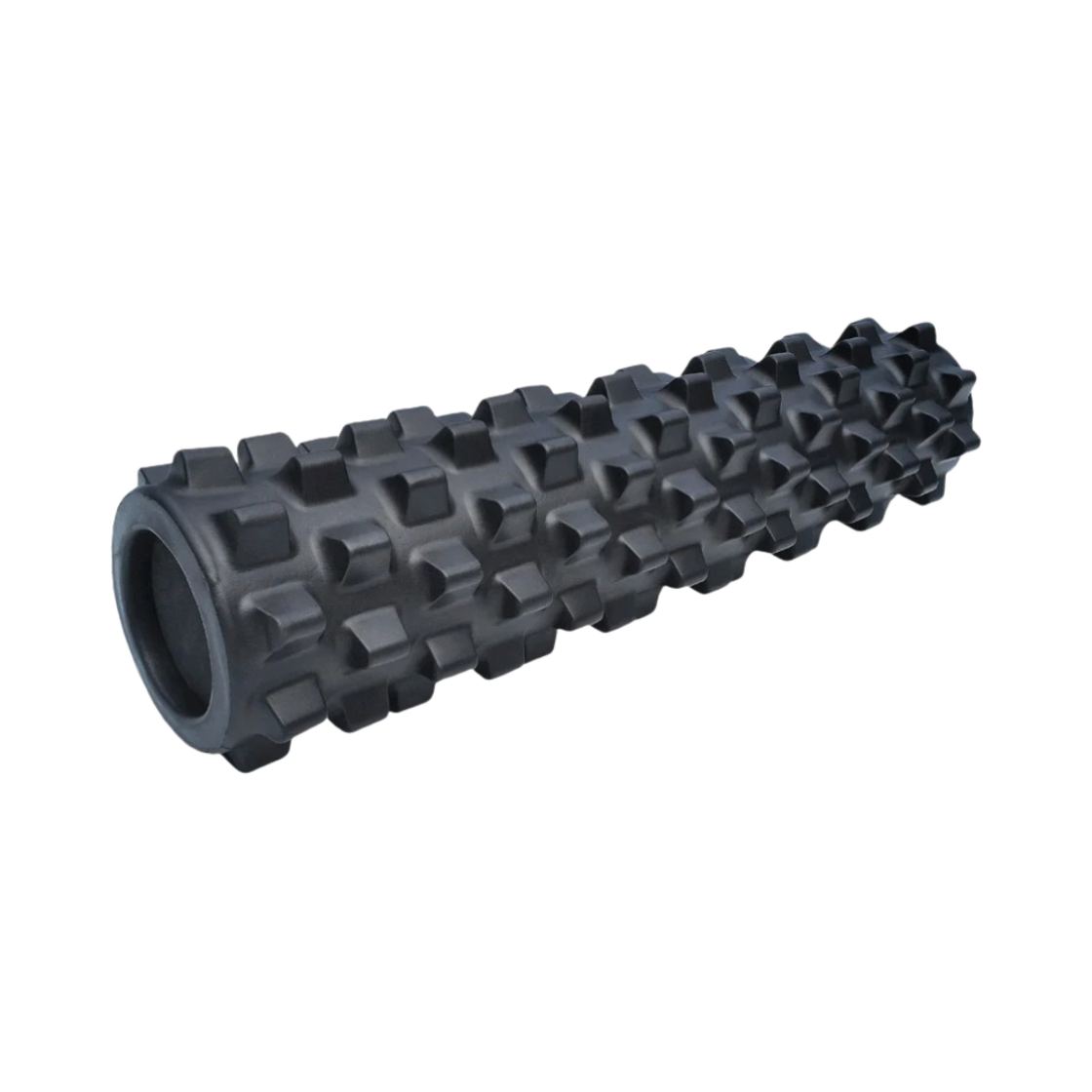 럼블 롤러 미드 사이즈 엑스트라 펌 폼롤러 블랙(Rumble Roller Mid Size Xtra Firm Textured Foam Roller Black)