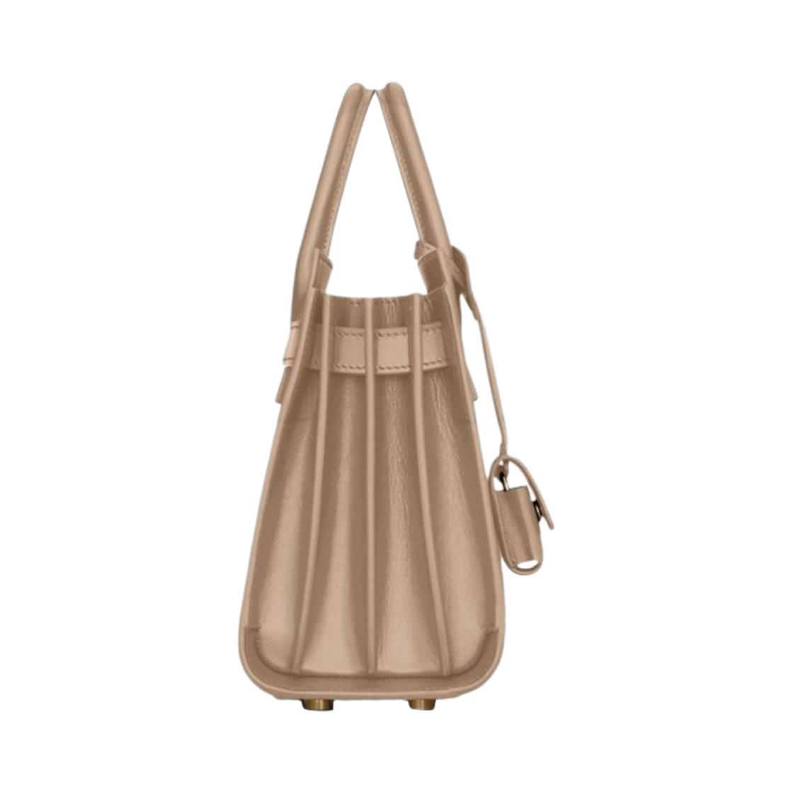 생로랑 스무스 레더 클래식 삭 드 주르 나노 다크 베이지(Saint Laurent Classic Sac de Jour Nano in Smooth Leather Dark Beige) - 2
