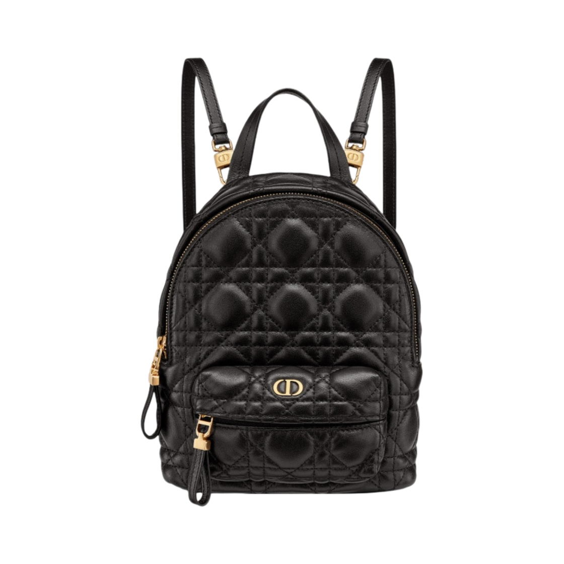 디올 미니 백팩 까나쥬 램스킨 블랙