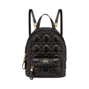 Dior Mini Backpack Cannage Lambskin Black