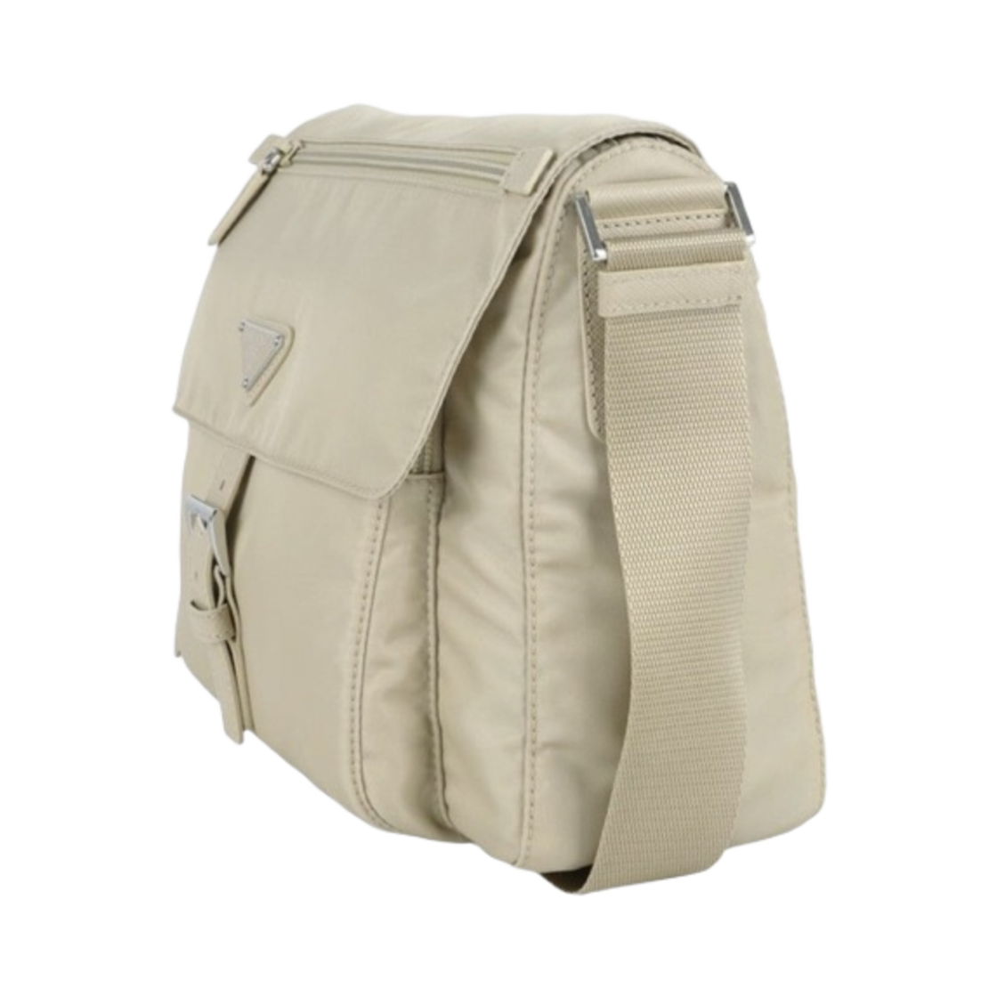프라다 리나일론 숄더백 데저트 베이지(Prada Re-Nylon Shoulder Bag Desert Beige) - 2