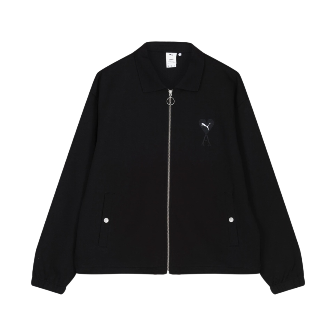 푸마 x 아미 트랙탑 블랙(Puma x AMI Track Top Black)