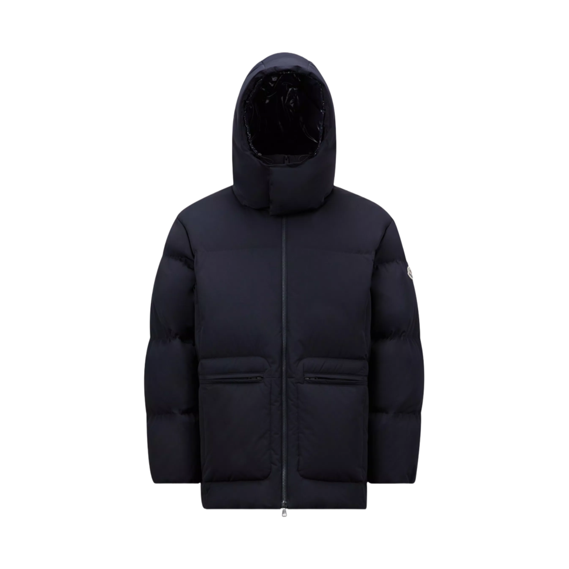J2-091-1A00023-597W3-778 Moncler Habagat Short Down Jacket Night Blue - 24FW