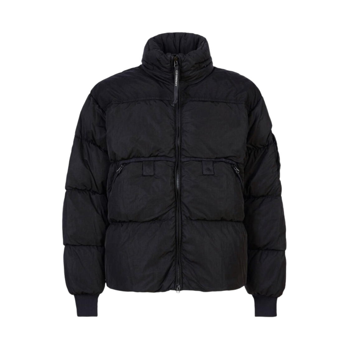 15CMOW175A006369G999 C.P. Company Eco-Chrome R Mixed Down Jacket Black - 23FW
