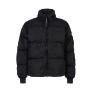 C.P. Company Eco-Chrome R Mixed Down Jacket Black - 23FW