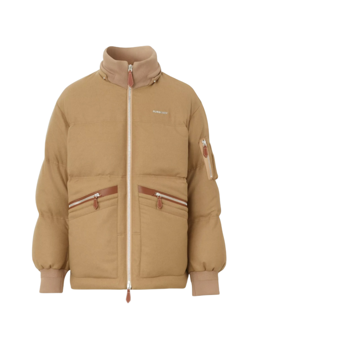 버버리 디테처블 후드 코튼 개버딘 퍼퍼 자켓 카멜(Burberry Detachable Hood Cotton Gabardine Puffer Jacket Camel) - 2