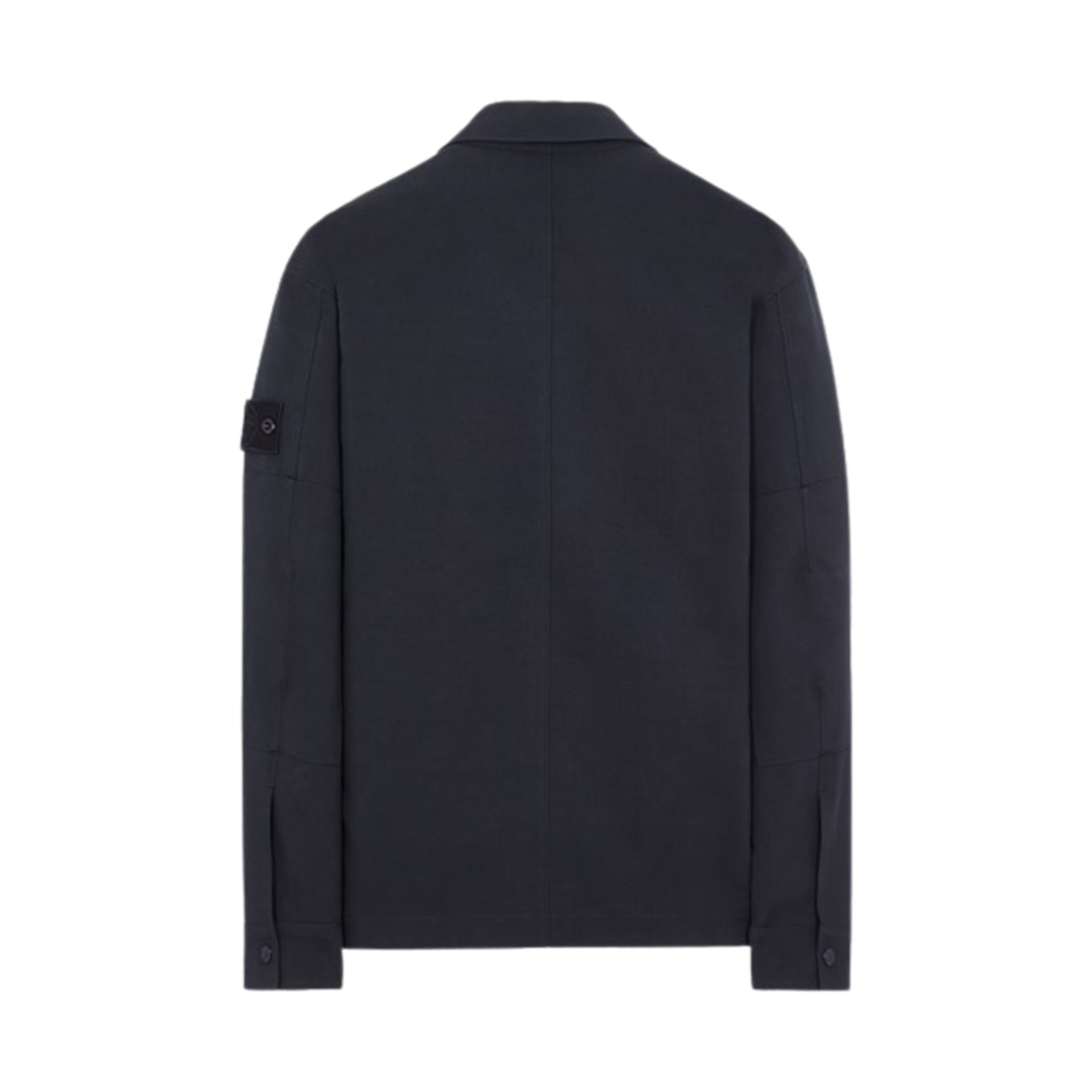 스톤 아일랜드 115F2 고스트 피스 개버딘 도피오 오버셔츠 네이비 블루 - 23FW(Stone Island 115F2 Ghost Piece Gabardine Doppio Overshirt Navy Blue - 23FW) - 2