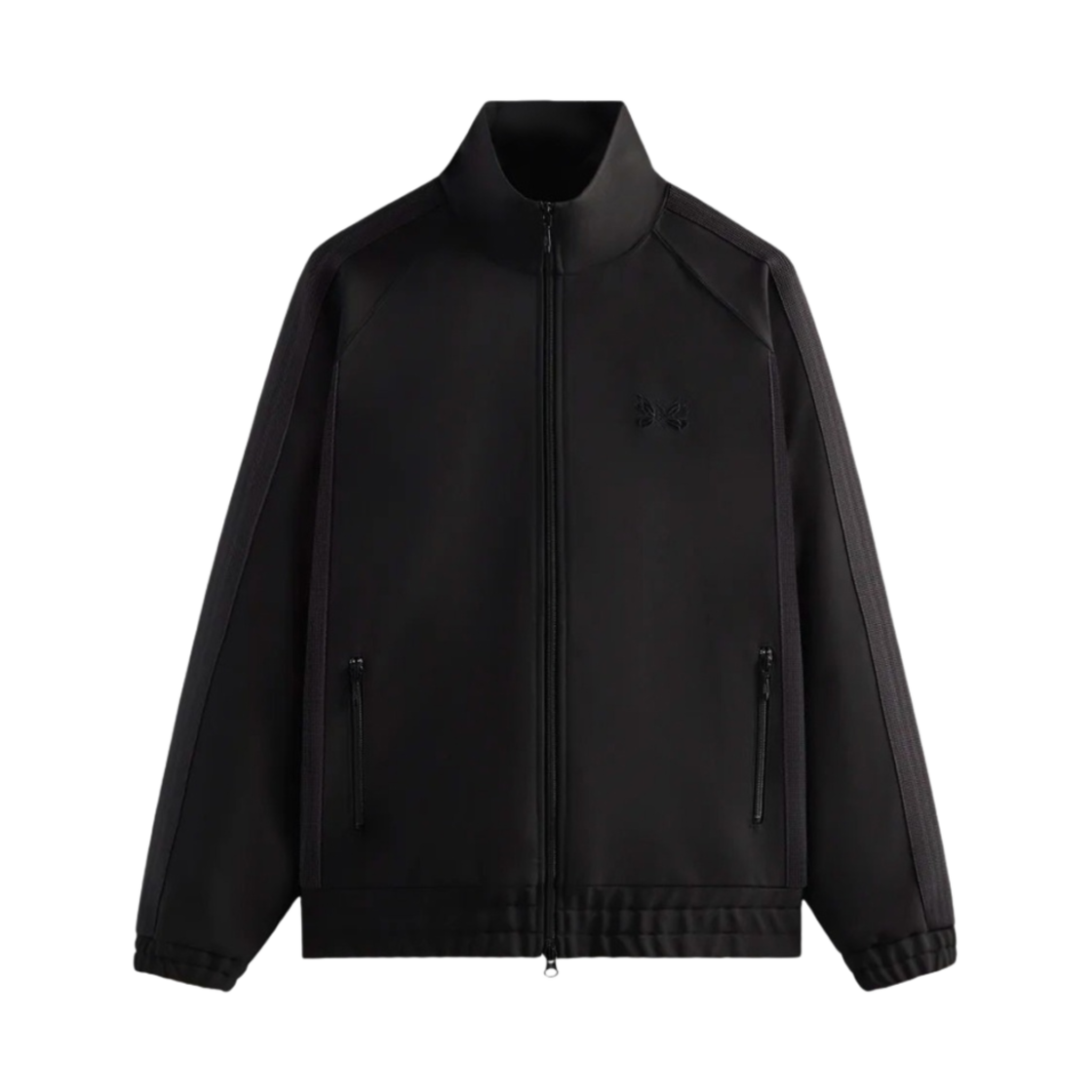 니들스 x 키스 더블 니트 트랙 자켓 블랙(Needles x Kith Double Knit Track Jacket Black)