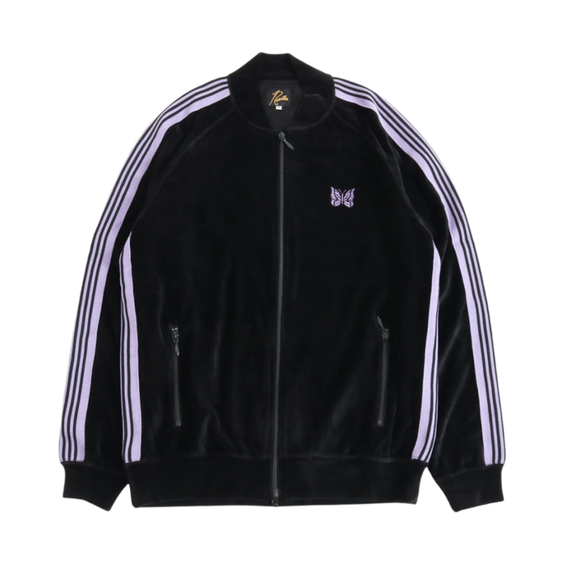 니들스 R.C. 트랙 자켓 벨루어 블랙(Needles R.C. Track Jacket Velour Black) - 1