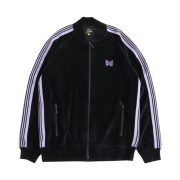 Needles R.C. Track Jacket Velour Black