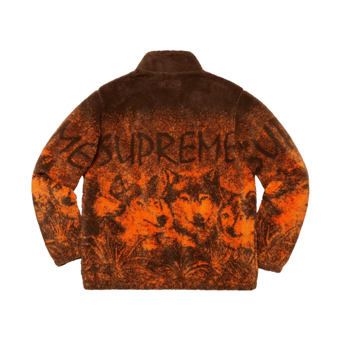 슈프림 울프 플리스 자켓 브라운 - 19SS(Supreme Wolf Fleece Jacket Brown - 19SS) - 2