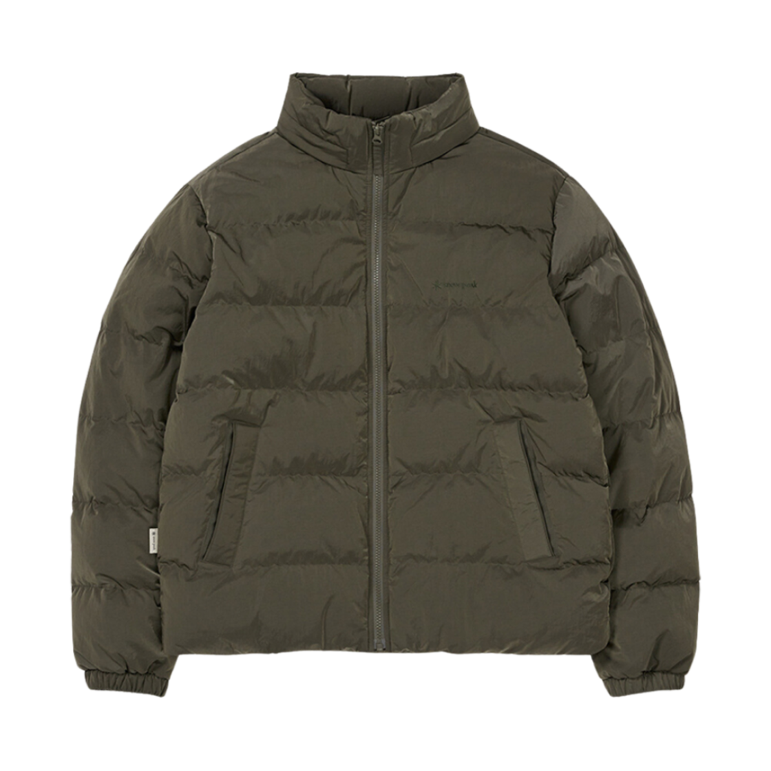 S24WMFDJ72KH Snow Peak Bright Stand Neck Lightweight Down Jacket Khaki
