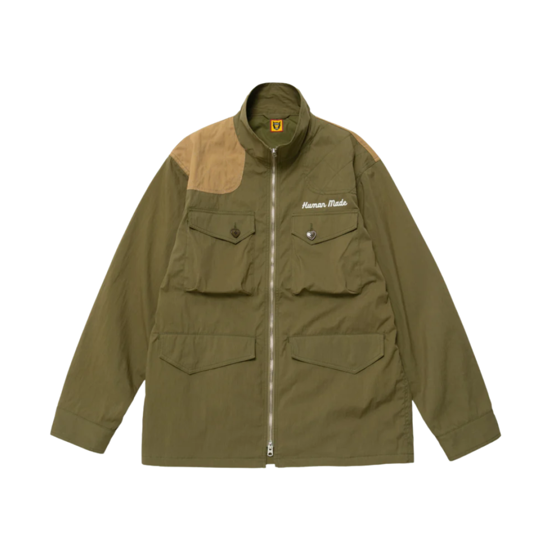 휴먼 메이드 헌팅 자켓 올리브 드랩(Human Made Hunting Jacket Olive Drab) - 2