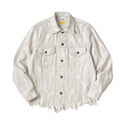 Kapital 12 oz. Feather Denim 3rd Jacket White