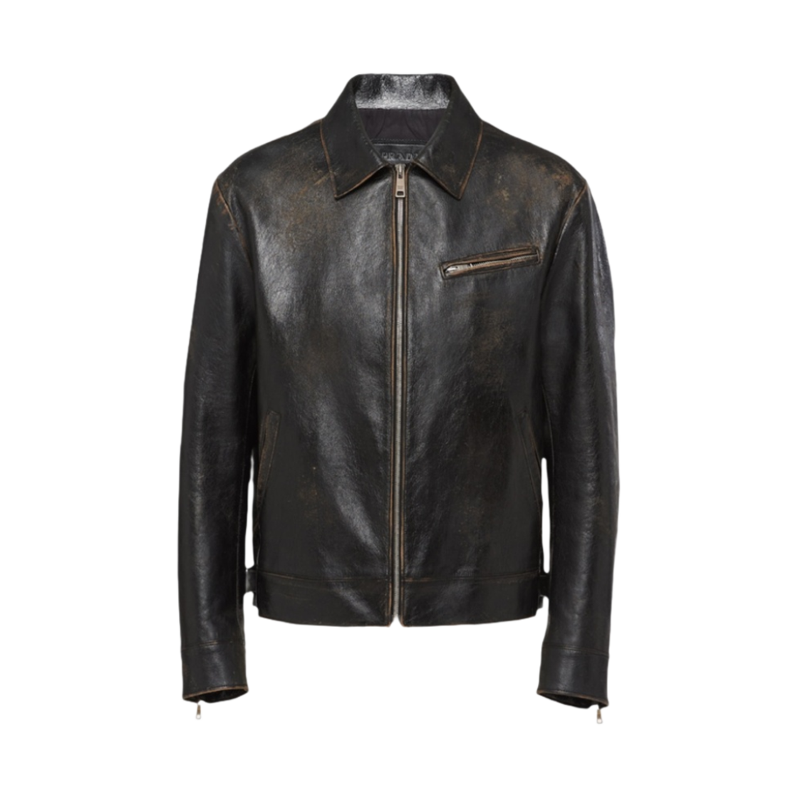 レザージャケット・コート PRADA LEATHER JACKET (58A203SOOOFLY F0002) レザージャケット・コート PRADA LEATHER JACKET (58A203SOOOFLY