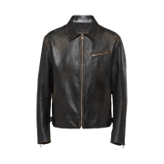 Prada Leather Jacket Black