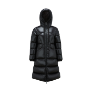 (W) Moncler Selenga Long Down Jacket Black - 23FW