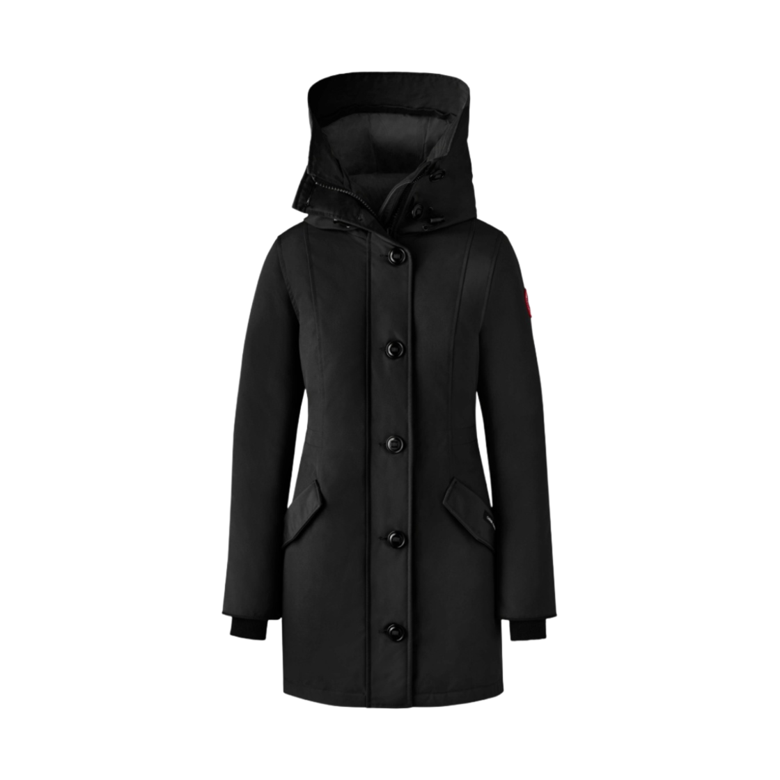 (W) 캐나다 구스 로스클레어 파카 블랙((W) Canada Goose Rossclair Parka Black) - 1