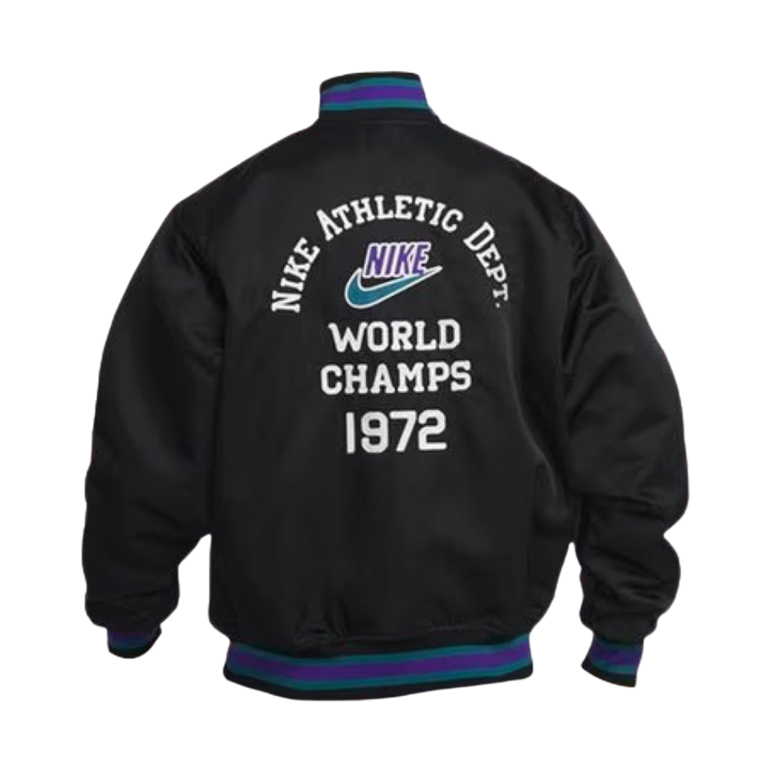 ジャージ Nike Dugout Loose Satin Jacket Black Geode Teal Buy Nike Men Dugout Loose Satin Jacket - Jackets for Men
