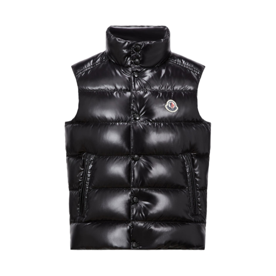 (키즈) 몽클레르 팁 다운 베스트 블랙 - 24FW