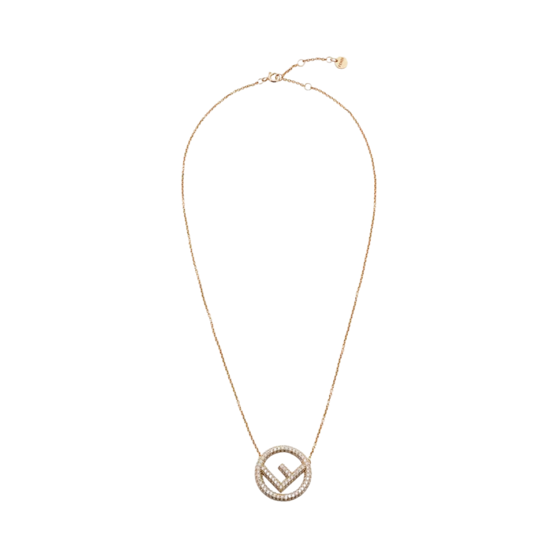 (W) 펜디 F 이즈 펜디 네클리스 골드