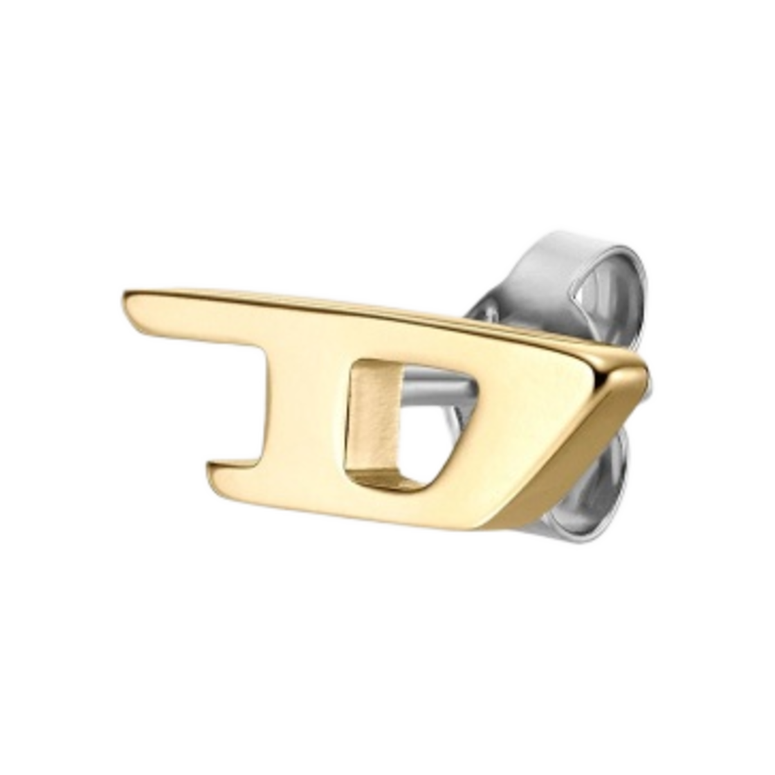디젤 Dx1520710 스테인리스 스틸 싱글 이어링 골드(Diesel Dx1520710 Stainless Steel Single Earring Gold) - 2