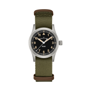 Hamilton Khaki Field Quartz 33mm Nato Strap Black