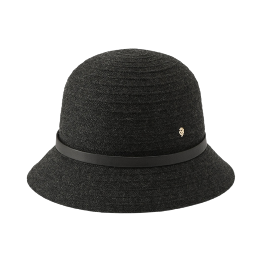 (W) Helen Kaminski Kinsey 6 Charcoal Black