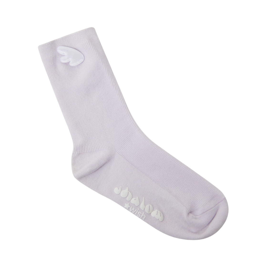 샬롬클럽 x 엔시티 위시 윙 삭스 쿨 화이트(Shalomclub x NCT Wish Wing Socks Cool White)