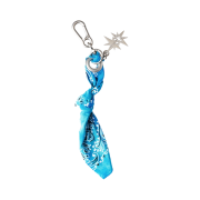 Vacant Archive Dyed Bandana Keyring Blue