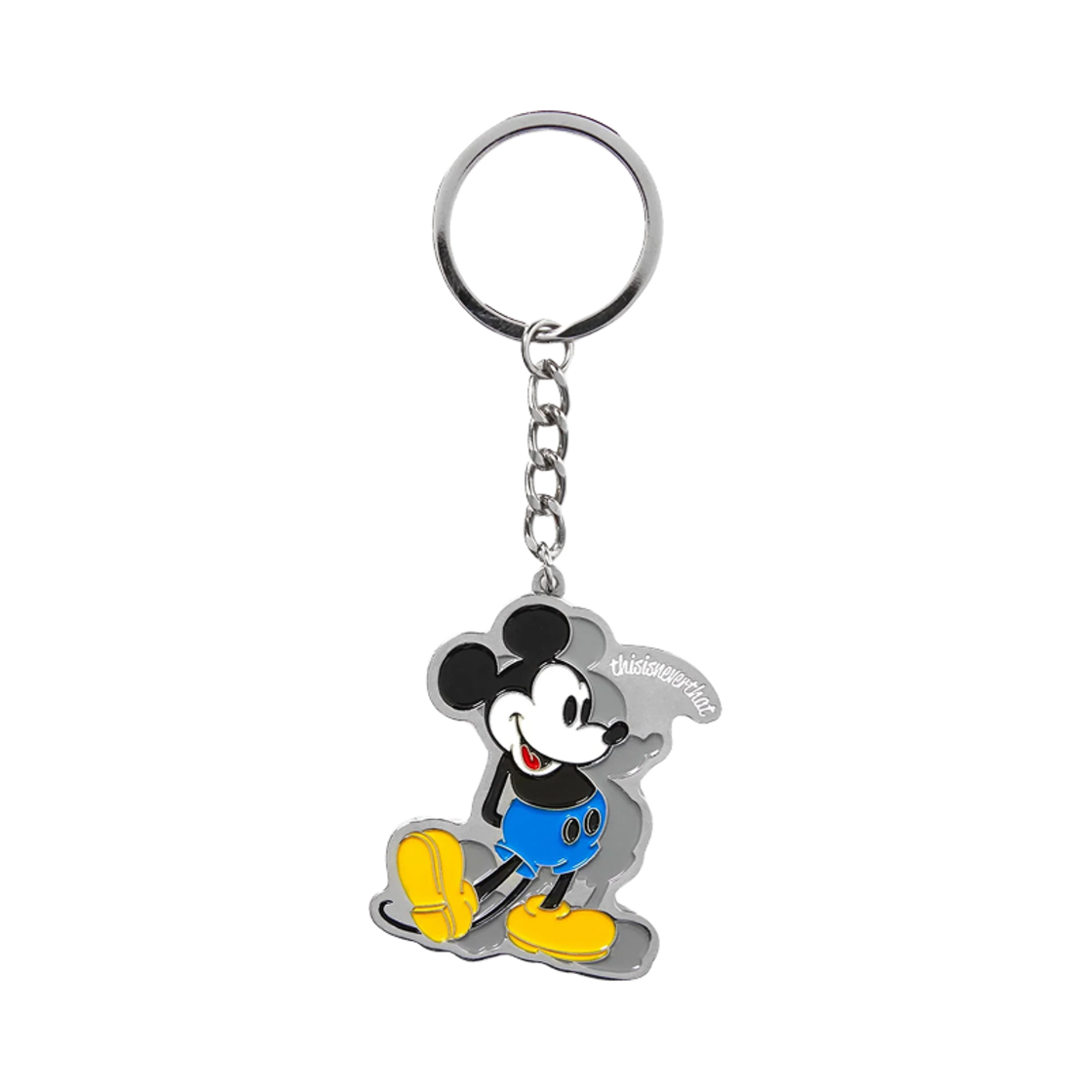 디스이즈네버댓 x 디즈니 미키 키체인 실버(thisisneverthat x Disney Mickey Key Chain Silver)