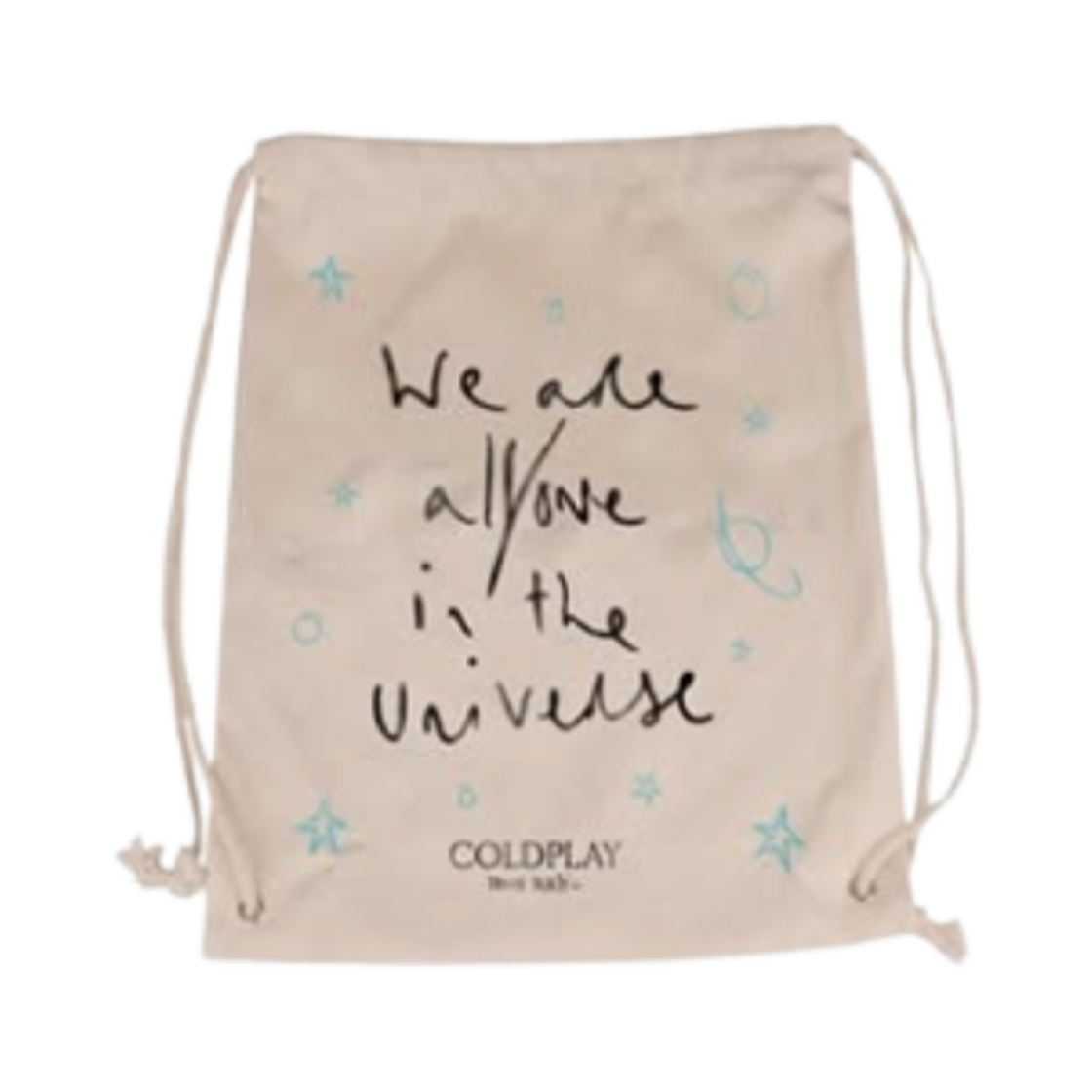 - Coldplay Music of The Spheres World Tour Hemp Bag Beige
