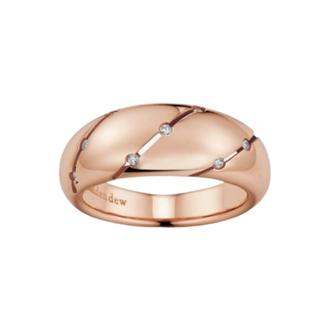 골든 듀 메모리3 L 링 핑크 골드(Golden Dew Memory3 L Ring Pink Gold)