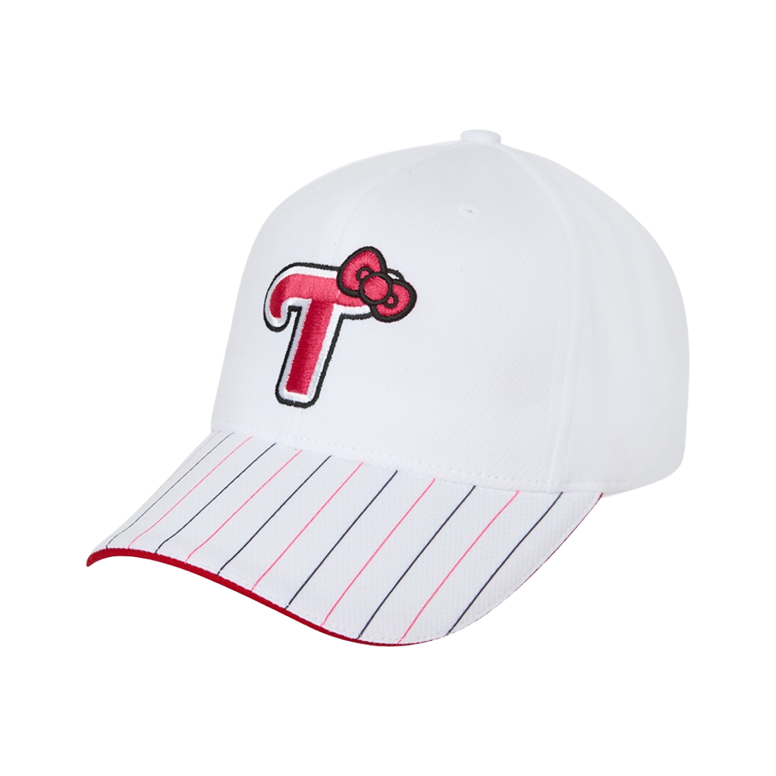 - LG Twins x Hello Kitty Logo Ball Cap White