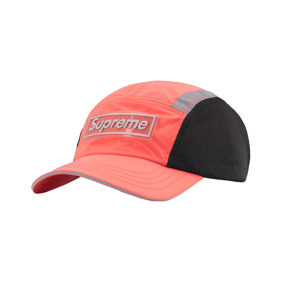 슈프림 사이드 메쉬 캠프캡 코랄 - 25SS(Supreme Side Mesh Camp Cap Coral - 25SS)