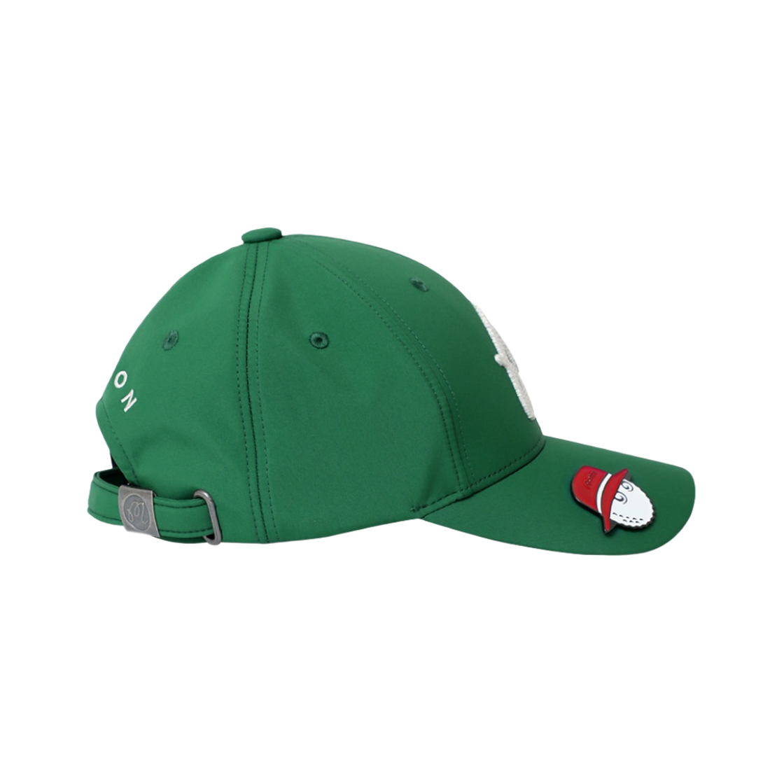 말본 골프 M 로고 볼캡 & 볼마커 세트 그린(Malbon Golf M Logo Ball Cap & Ball Marker Set Green) - 2