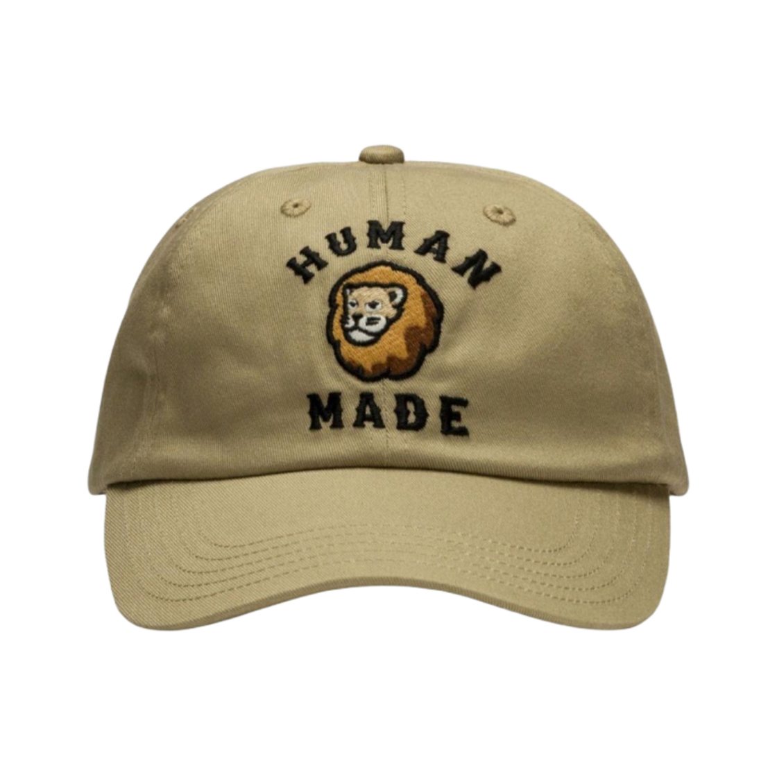 휴먼 메이드 라이언 6-패널 캡 베이지(Human Made Lion 6-Panel Cap Beige) - 1