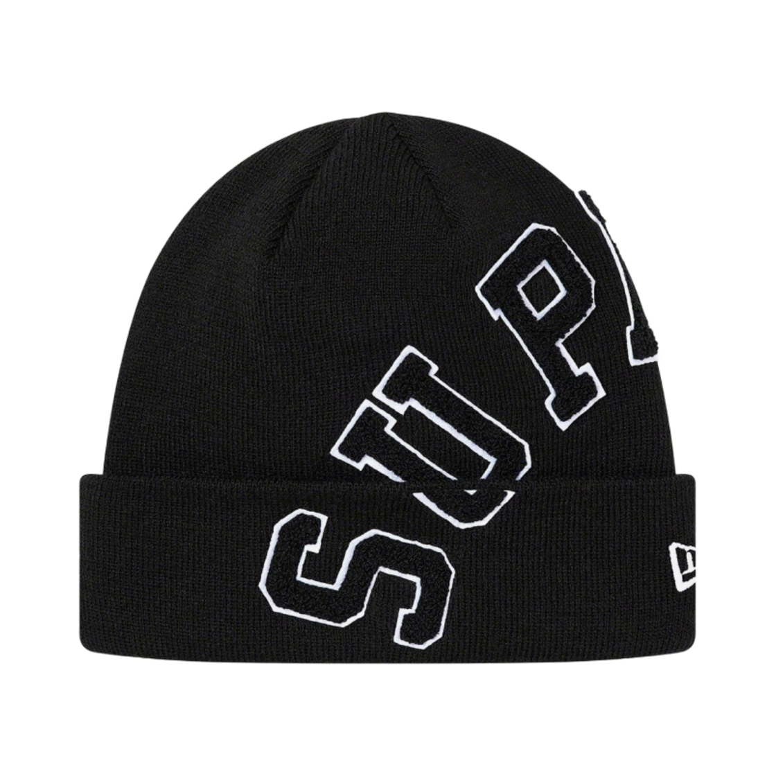 【supreme×New Era 】Arc Logo ビーニー　ブラック　新品 Supreme - 【supreme×New Era 】Arc Logo ビーニー ブラック
