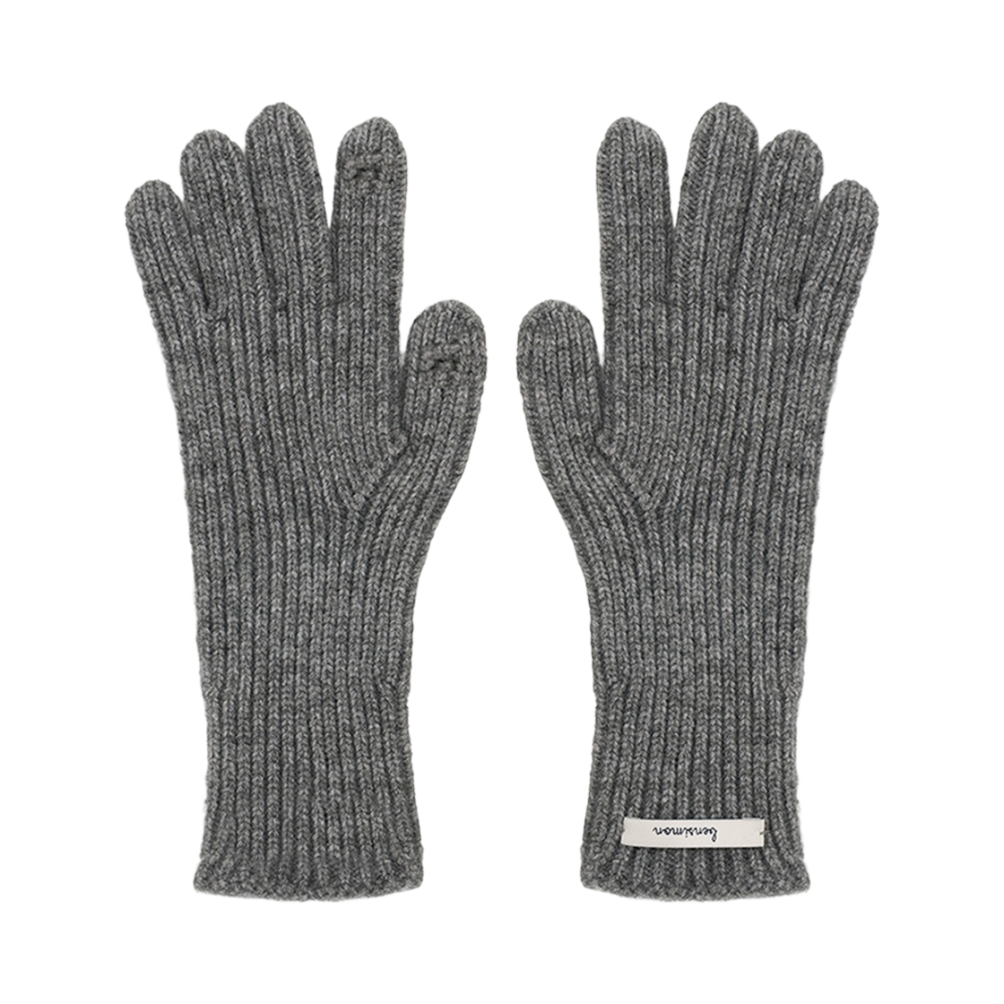 BS2FGV821GR Bensimon Finger Hole Gloves Grey