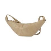 Lemaire Medium Croissant Bag Soft Nappa Leather Sand Stone