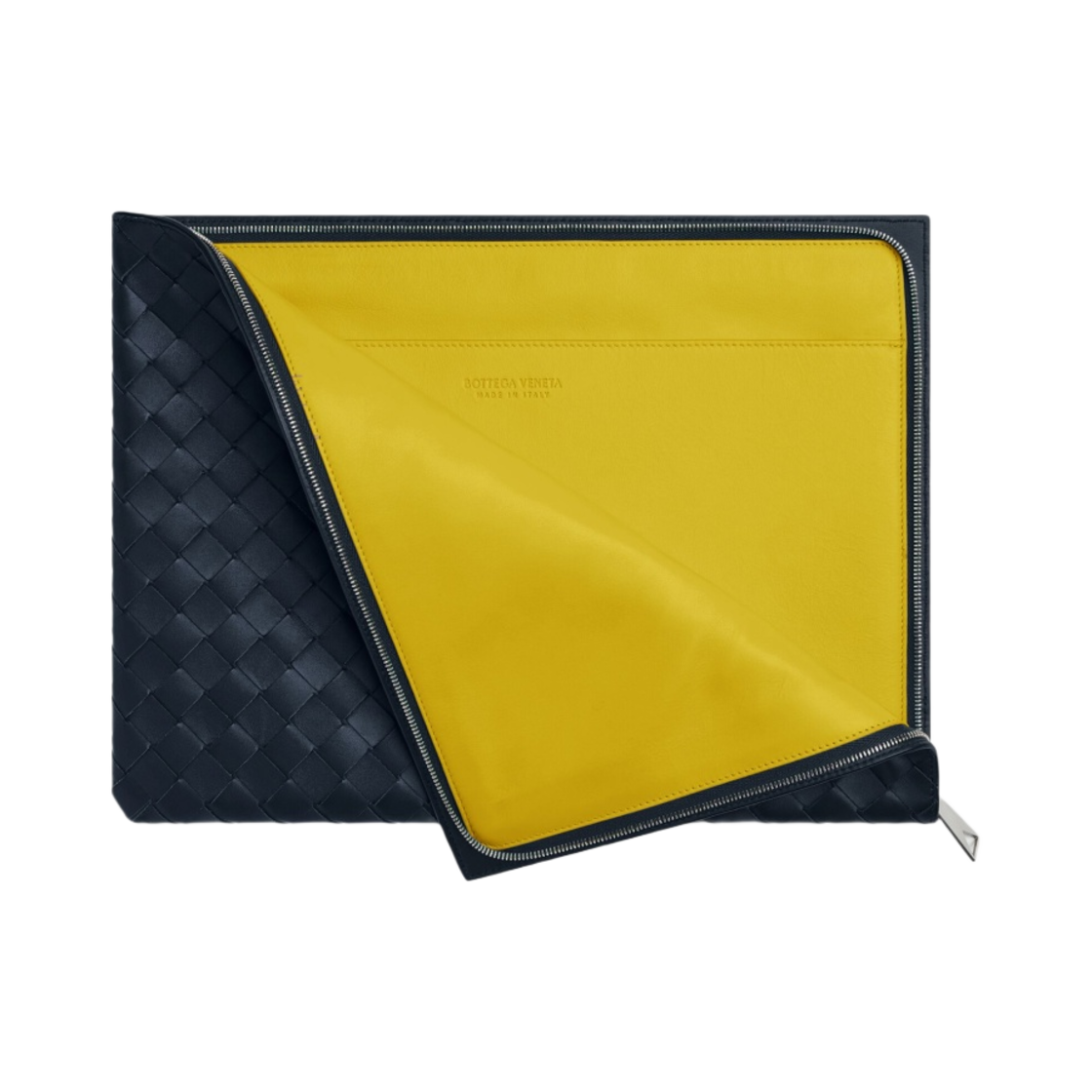보테가 베네타 하프집 파우치 스페이스 폴른(Bottega Veneta Half-Zip Pouch Space Pollen) - 2