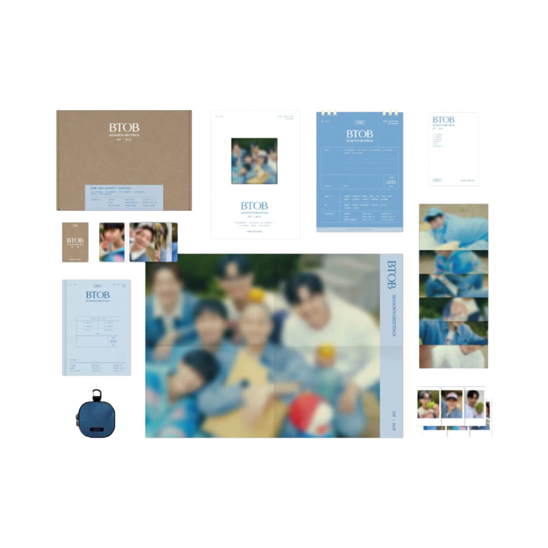비투비 아웃 블루 버전 시즌 그리팅 2023(BTOB Out : Blue Ver. Season’s Greetings 2023) - 2
