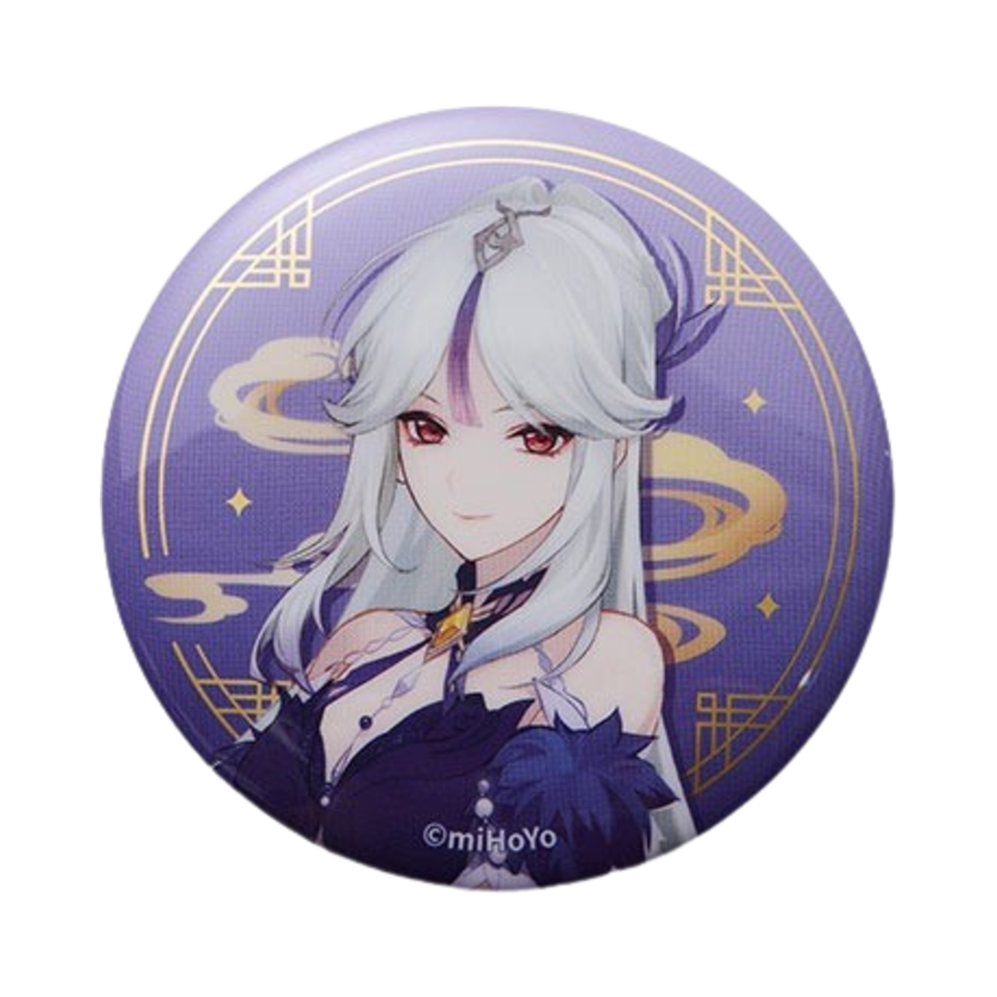 원신 화려히 수놓인 유년 캔뱃지 응광(Genshin Fleeting Colors in Flight Theme Badge Ningguang)