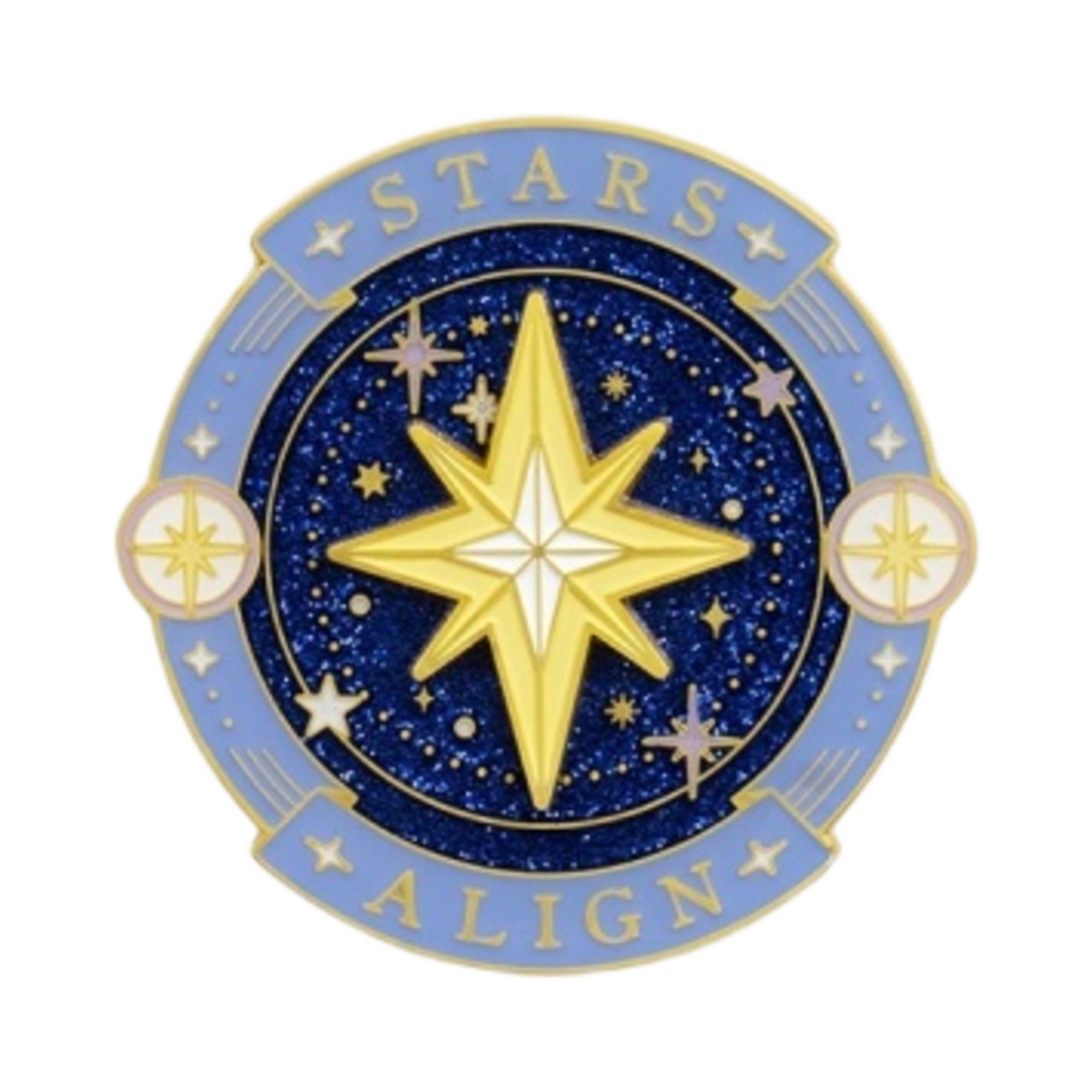 스텔라이브 글리터 스피닝 뱃지(Stellive Glitter Spinning Badge) - 1