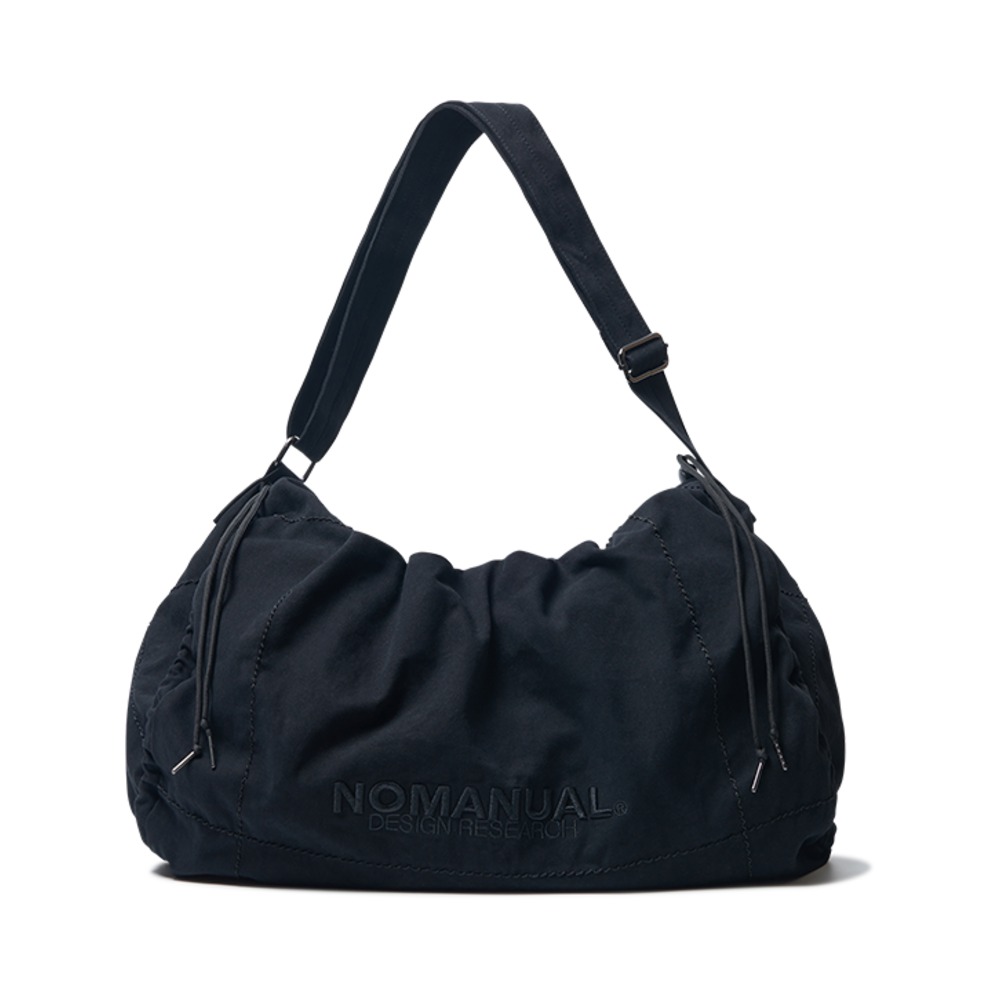 노매뉴얼 바구스 더플 백 블랙(NOMANUAL Vagus Duffle Bag Black)