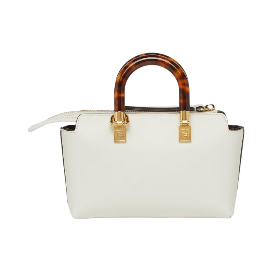 펜디 바이 더 웨이 레더 스몰 보스턴백 화이트(Fendi By The Way Leather Small Boston Bag White) - 3