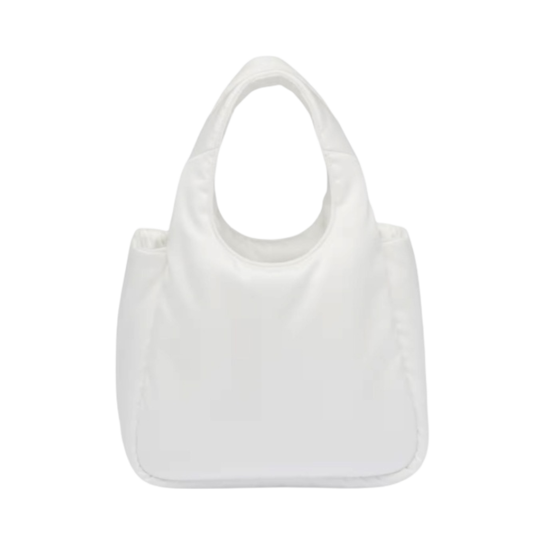 프라다 소프트 패딩 리나일론 미니백 화이트(Prada Soft Padded Re-Nylon Mini Bag White) - 2