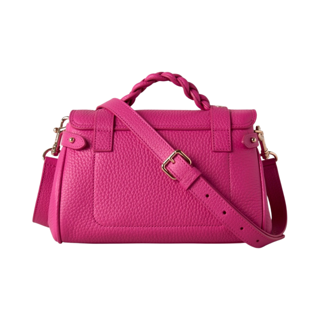 멀버리 헤비 그레인 미니 알렉사 멀버리 핑크(Mulberry Heavy Grain Mini Alexa Mulberry Pink) - 3