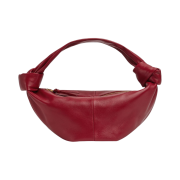 Bottega Veneta Double Knot Dark Red