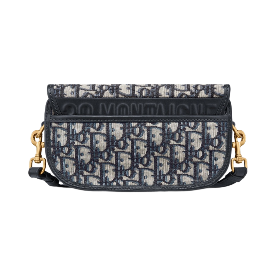 디올 바비 이스트 웨스트백 블루 골드 오블리크 자카드(Dior Bobby East-West Bag Blue Gold Oblique Jacquard) - 2